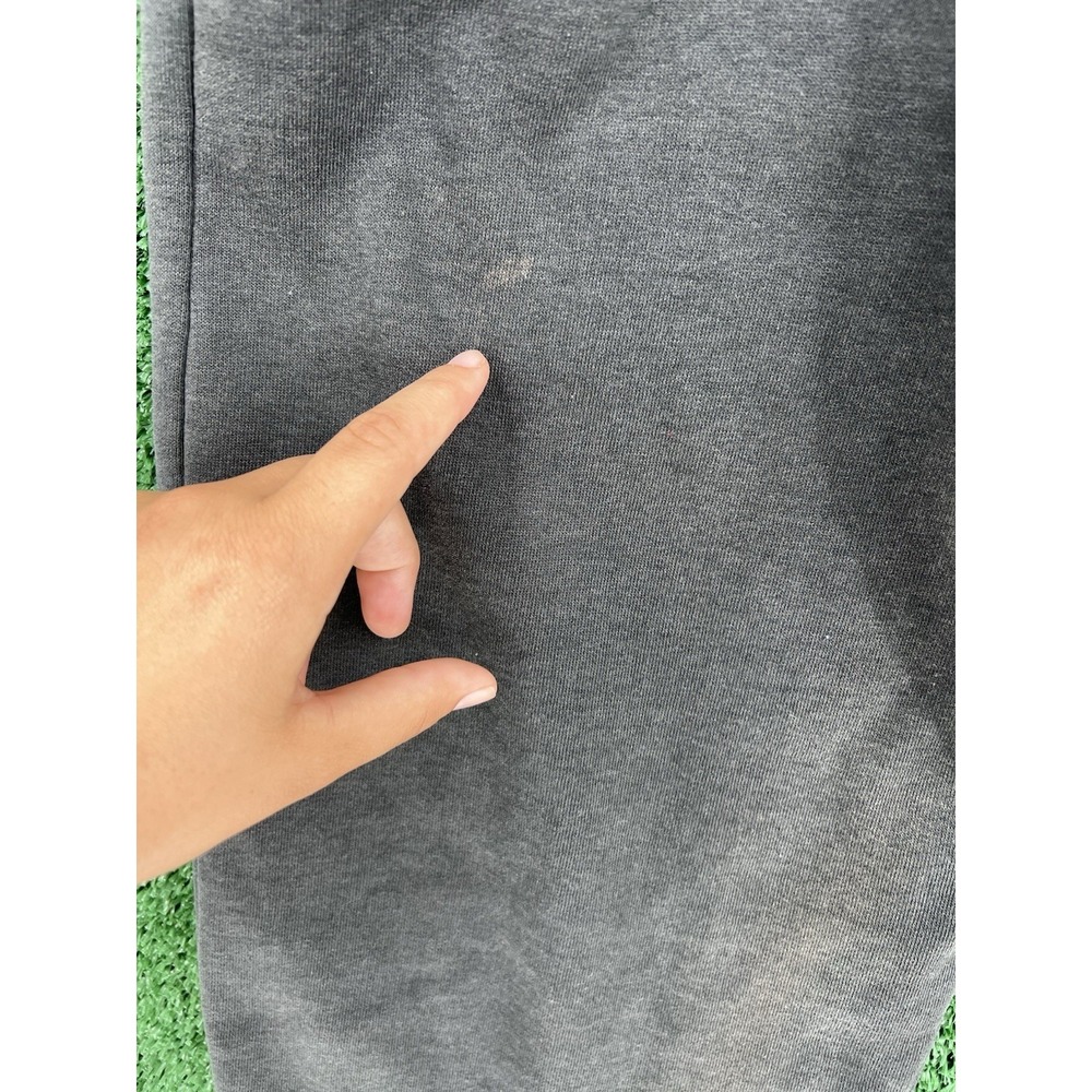 Vintage Nike Pants Mens M Gray Sweatpants Joggers Swoosh Logo Athletic Gym 90s - Picture 8 of 9